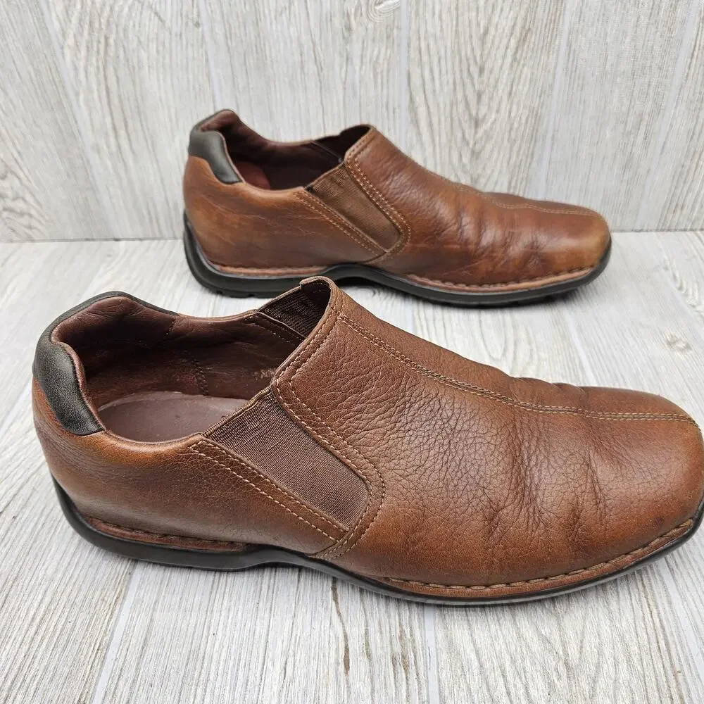 Cole Haan Shoes Mens Size‎ 9 Medium Brown Leather Slip On Loafers Comfort Casual